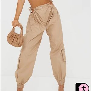 PrettyLittleThing women’s cut out cargo pants